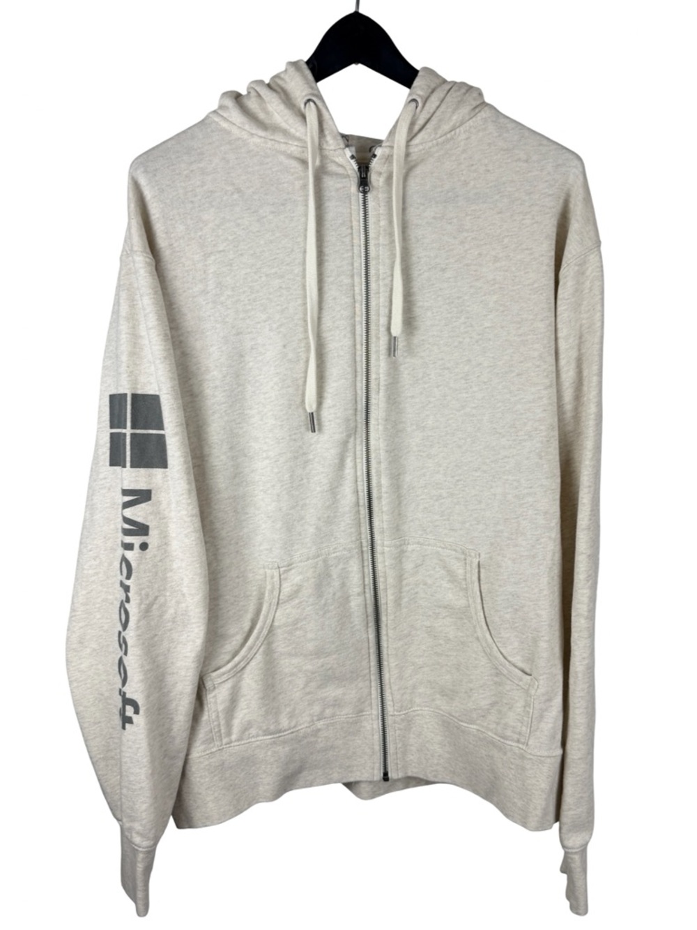 Mens Microsoft Xbox Skype Tech Company Promo Full Zip Hoodie Size XL